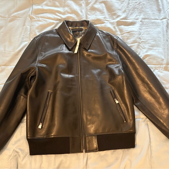 Men's Black Leather Jacket